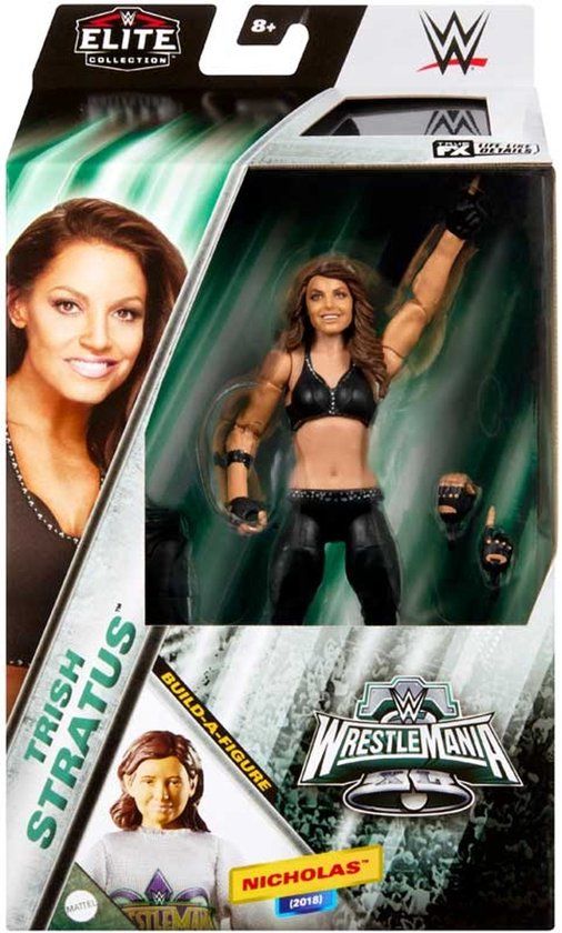 Mattel WWE Elite WrestleMania Trish Stratus actiefiguur speelgoed
