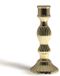 Excelsa Light kaarsenhouder, glas, goud, 8,8 x 8,8 x 20 cm