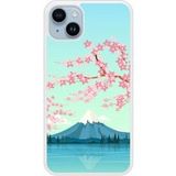 iPhone 14 Plus Mont Fuji bedrukt siliconen hoesje