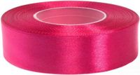 Hobbygroep Satijnlint 25 mm 25 m Luxe Frambozen Roze