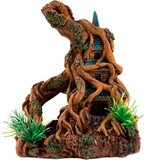 SF Deco Temple 2 - 12x12cm - Brown