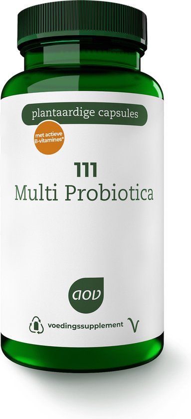 AOV 111 Multi Probiotica - 60 vegacaps - Multivitaminen - Voedingssupplement