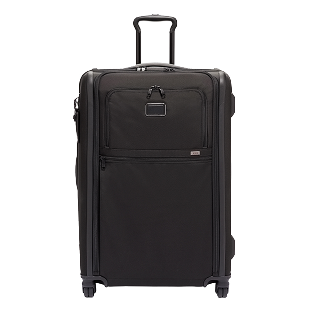 Tumi Alpha Medium Trip Expandable black Zachte koffer Zwart