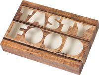 Tastyfood Cateringdoos karton - 45cm - bruin 50 stuks