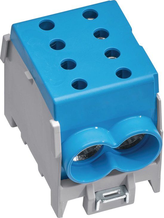 Hager Hoofdleidingsaftakklem 1-polig, 4x70mm², IP20, blauw - KH70B