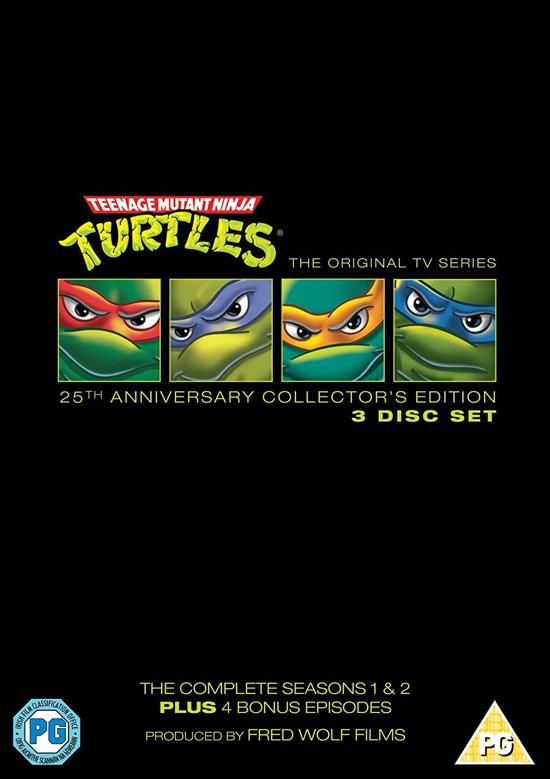 Teenage Mutant Ninja Turtles Original Series Seizoen 1 t/m 2 (Import) - DVD