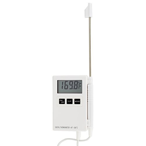 TFA P200 professionele digitale thermometer, met steeksensor, groot display, conform HACCP, afwasbaar
