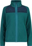 CMP Damesfleece Arctic Blauw/Groen Polyester M