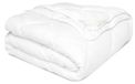 Beautissu BeauNuit Couverture de lit, 155x220 cm, blanche, lot de 2, couverture matelassée