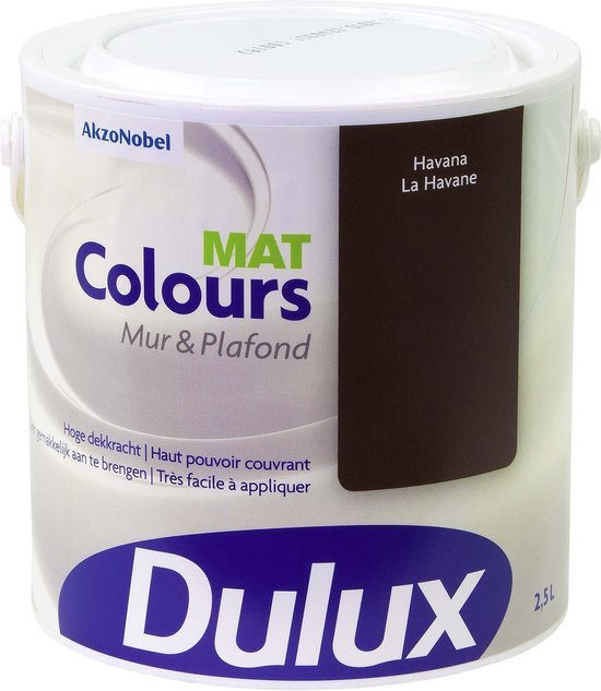 DULUX Colours Mur & Plafond Mat Havana 2,5L