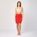 Merry Style Dames Onderrok - kort - elastisch – licht- Viscose - Rood - M