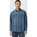 AllSaints Fenton Shirt Vintage Indigo Maat: M