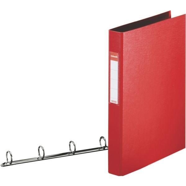 Esselte Standard Ring Binders , PP Red 4x25 mm