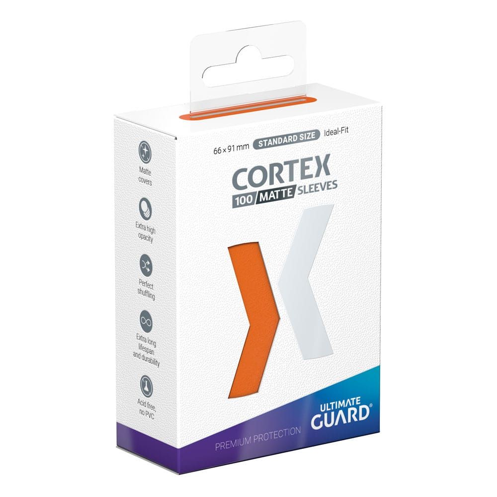 Ultimate Guard - Cortex Sleeves Standard Size Matte Orange