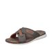 Rieker 21340 herenslippers, Groen, 40 EU