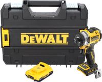 DeWalt DCF 860 NT accu-slagmoersleutel 18 V 282 Nm 1/4" borstelloos + 1x accu 2,0 Ah + TSTAK