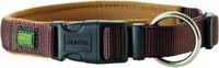 Hunter Neopreen Vario Plus Hondenhalsband Bruin/Karamel 60-65 cm x 2.5 cm