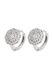 Gaya Leo E-Commerce Ltd. Gaya Earrings Zilver Kristal Transparant Wit 1.50 cm Vrouwen Volwassenen