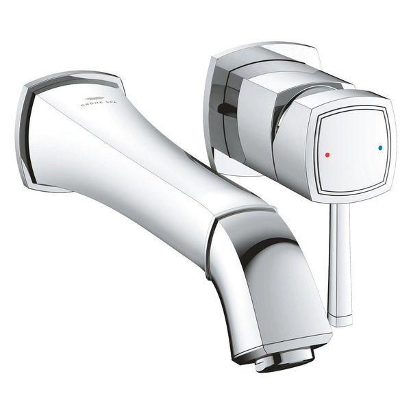 GROHE Grandera 2-gats wastafelmengkraan wand 234mm chroom 29417000