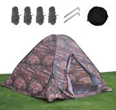 Tente pop-up avec protection UV et fonction imperméable