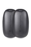 Lifesystems Oplaadbare dubbel-pack handwarmers met powerbank-functionaliteit, USB & USB C 2x 5.000 mAh batterijen, 3 warmte-instellingen, tot 9 uur warmte