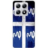 Xiaomi 14T Pro Drapeau martinique bedrukt siliconen hoesje