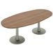 Foska Table de réunion ovale 200 x 110 cm