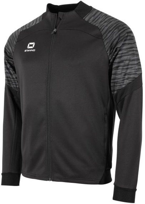 Stanno Bolt Full Zip Top - Zwart - Maat L
