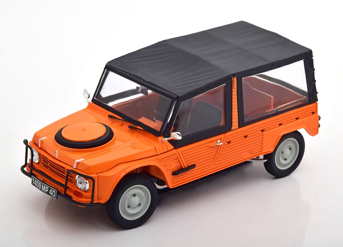 Norev Citroen Mehari 4x4 1979 Kirghiz Orange, 1:18