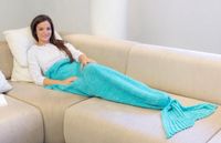 Jocca Zeemeermin Deken - Mermaid Blanket Aqua - 1.90m