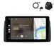 BMW Autoradio avec caméra de recul pour BMW Série 3 (E46) à partir de 1998, compatible Carplay et Android Auto, radio multimédia avec GPS, Wi-Fi, Bluetooth, DAB+, RDS, commandes au volant, écran de 9 pouces, 2 Go de RAM et 64 Go de stockage