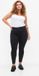 Zizzi Cropped Amy jeans met rits 3XL (56) Grey