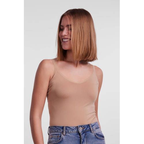 PIECES PCPLAIN Singlet - Beige