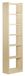 ASTIGARRAGA Kit Line, boekenkast Gala 7 planken, massief grenenhout - 216,7 x 49,6 x 25 cm