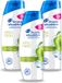 Head & Shoulders Apple Fresh Shampoo antipelliculaire - 1 litre - Lot économique - 3 pièces