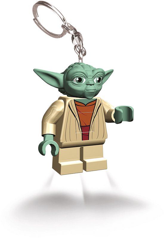 Juratoys Lego: Star Wars - Yoda Sleutelhanger met licht