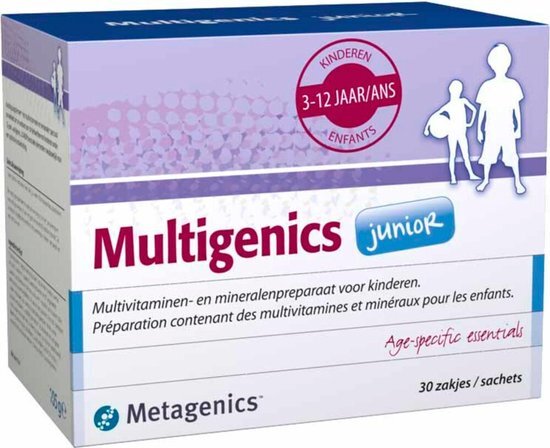 Metagenics Multigenics Junior Zakjes 30st