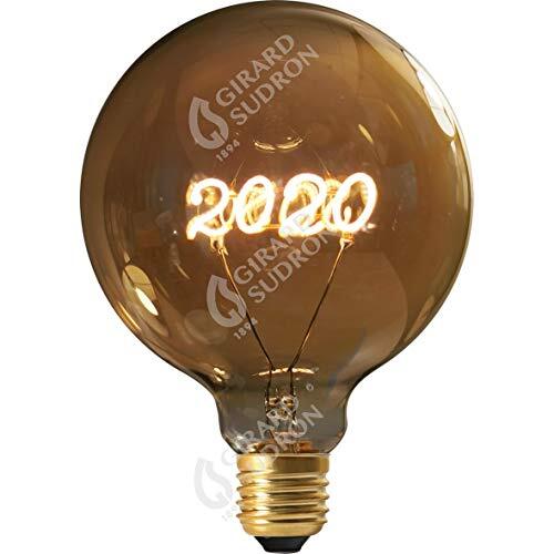 Girard Sudron Lamp LETTRE 2020 E27, G125, 4 W, 2000 K, barnsteen