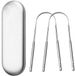INF Tongschraper RVS 2-pack