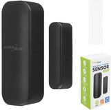 GreenBlue - Tuya slimme wifi- deur en raamsensor - Draadloze reedschakelaar - WiFi-openingssensor - Zwart