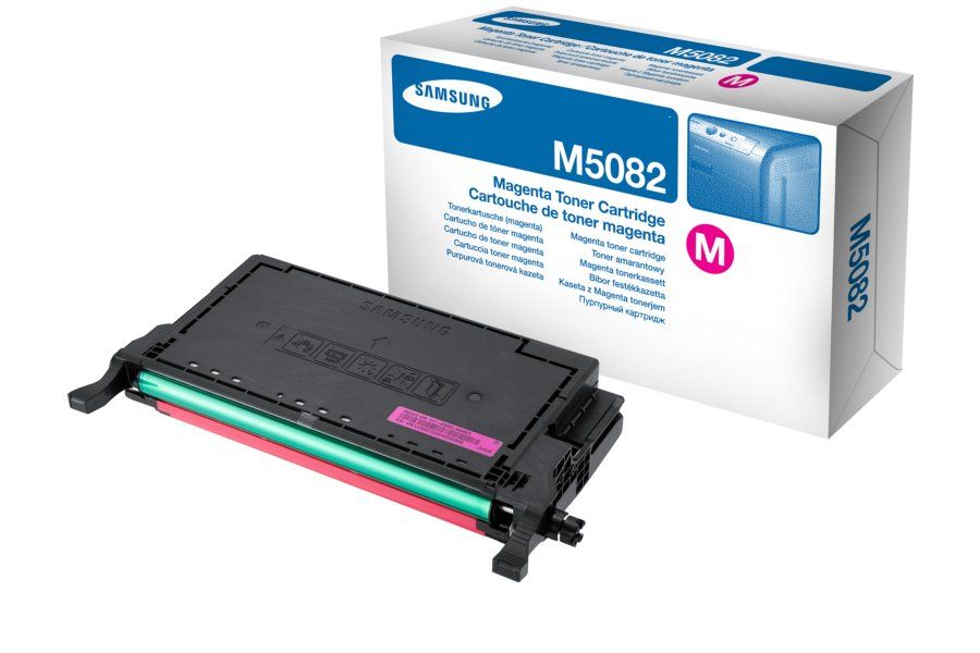 Samsung CLT-M5082S - Magenta Toner Cartridge - 2000 Pages - Compatible with CLP-620ND / CLP-670N / CLP-670ND