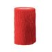 Gima 34666 fixeerband 4 m x 6 cm, rood