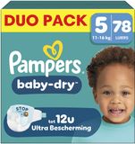 Pampers Baby-Dry Maat 5 - 78 Luiers