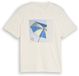 Tom Tailor T-shirt met fotoprint Gardenia White Maat M