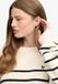 Superdry - Dames Oversized Gestreepte Trui - Katoen - OFF WHITE/NAVY STRIPE - Maat 16