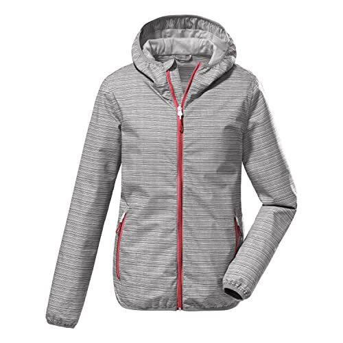 killtec Women's Functional Jacket with Hood - KOS 3 WMN JCKT, Anthracite