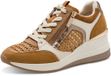 Tamaris Dames Sneaker 1-23703-41 313 Bruin Normaal Maat: 38 EU