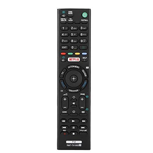 fasient Smart TV Afstandsbediening voor Sony, Universele TV vervanging Afstandsbediening voor Sony RMT-TX100D RMT-TX101J RMT-TX102U RMT-TX102D RMT-TX101D RMT-TX100E RMT-TX101