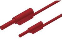 SKS Hirschmann Test & Measurement Hirschmann Test & Measurement MAL S WS 2-4 100/1 Veiligheidsmeetsnoer Rood
