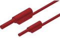 SKS Hirschmann Test & Measurement Hirschmann Test & Measurement MAL S WS 2-4 100/1 Veiligheidsmeetsnoer Rood
